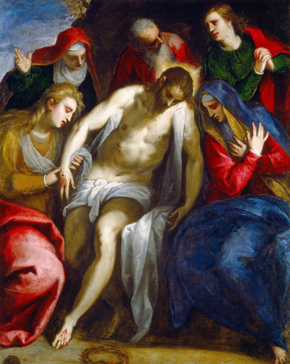 Valitus, c. 1620. tekijältä Jacopo Palma