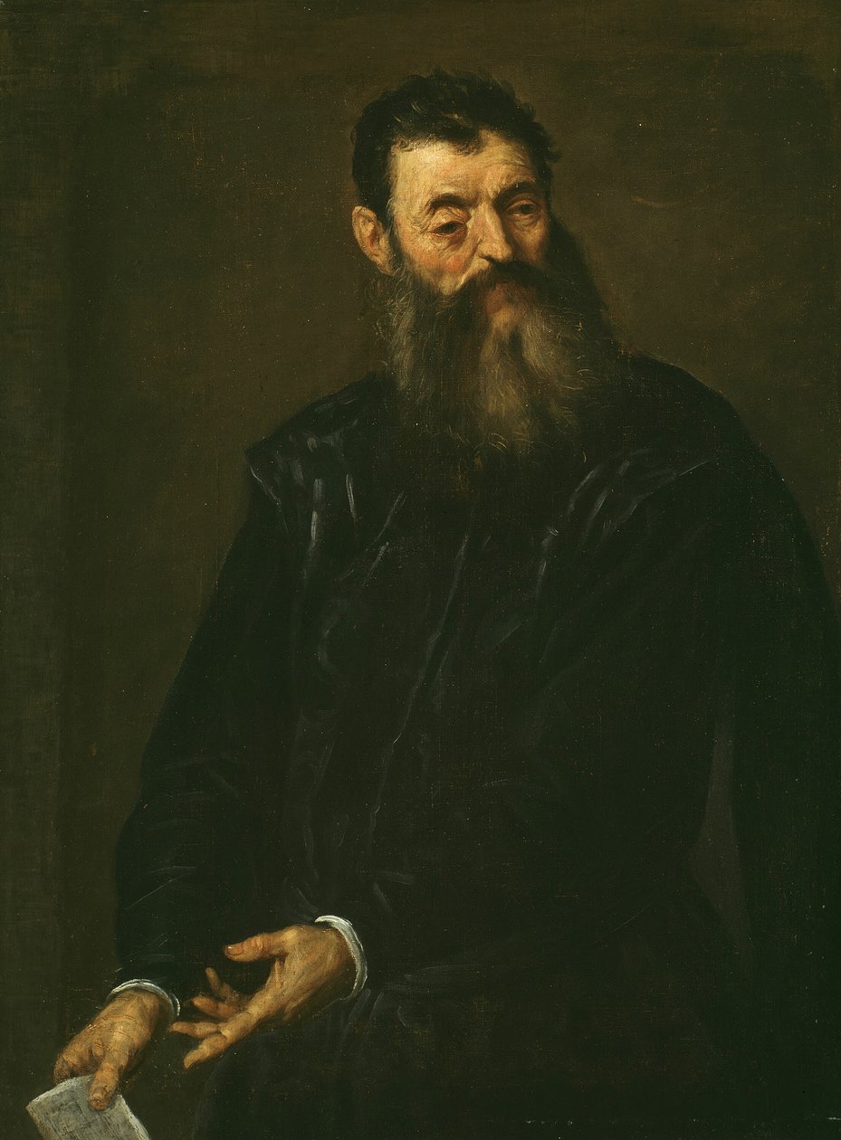 Gentlemanin muotokuva, n. 1590. tekijältä Jacopo Palma