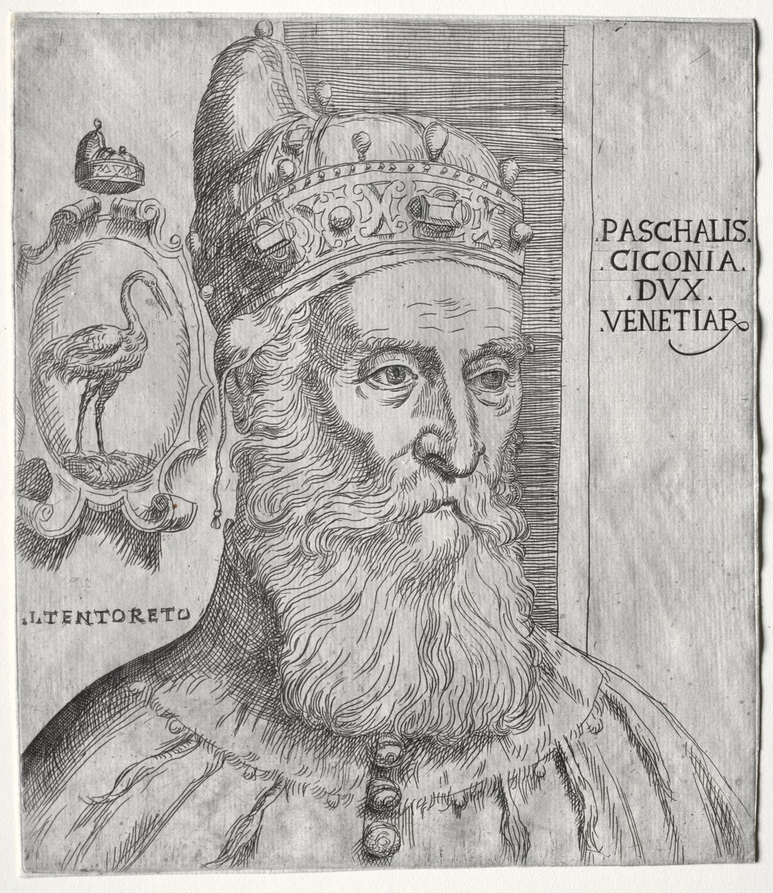 Muotokuva Pasquale Cicognasta, Venetsian dogista tekijältä Jacopo Palma il Giovane