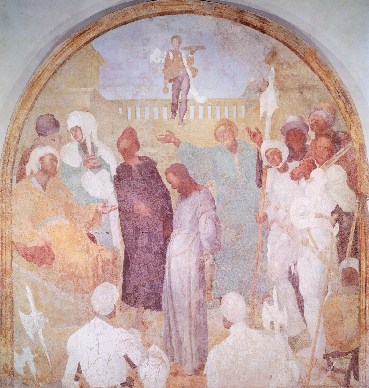 Kristus Pilatuksen edessä tekijältä Jacopo Pontormo