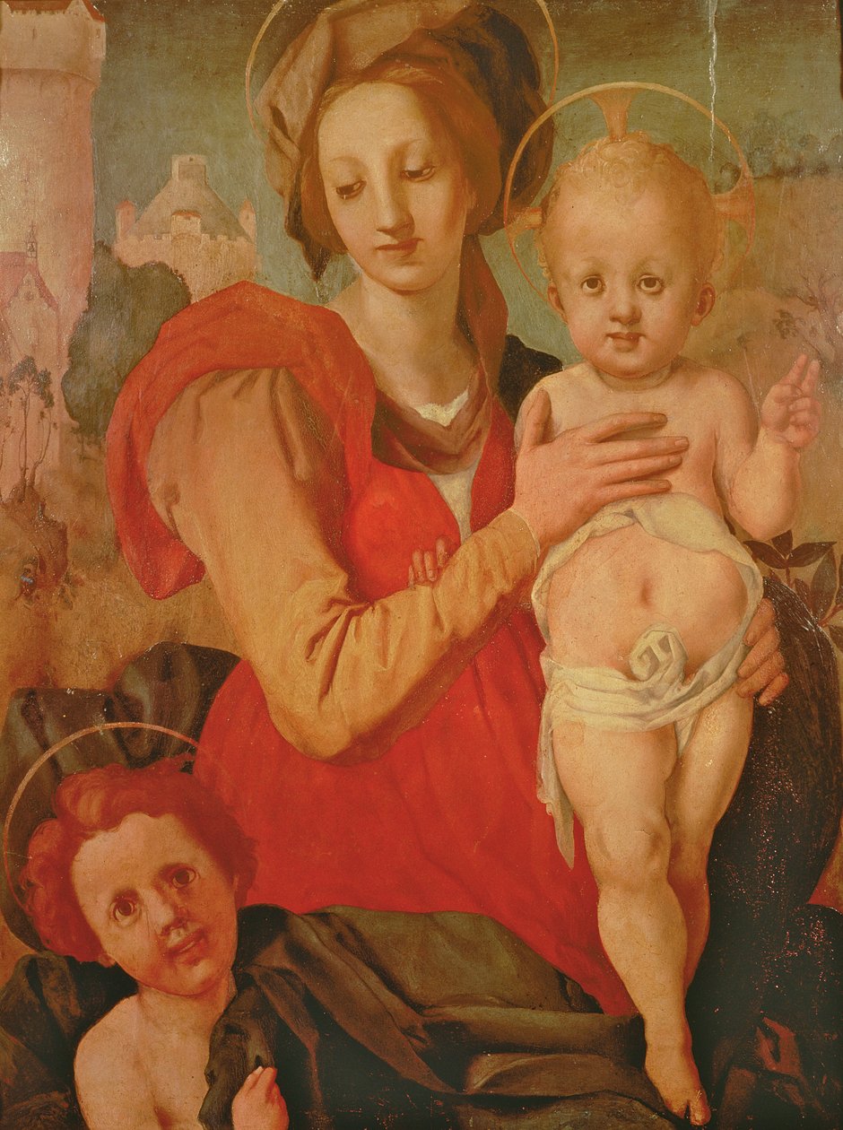 Huonekalut ja erilaiset esineet 1100- ja 1300-luvuilta tekijältä Jacopo Pontormo