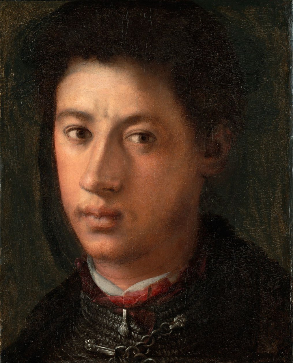 Alessandro de Medicin muotokuva 1510-1537, 1534-1535 tekijältä Jacopo Pontormo