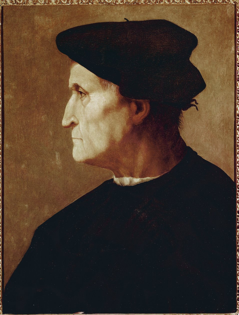 Francesco da Castiglionen profiilimuotokuva tekijältä Jacopo Pontormo