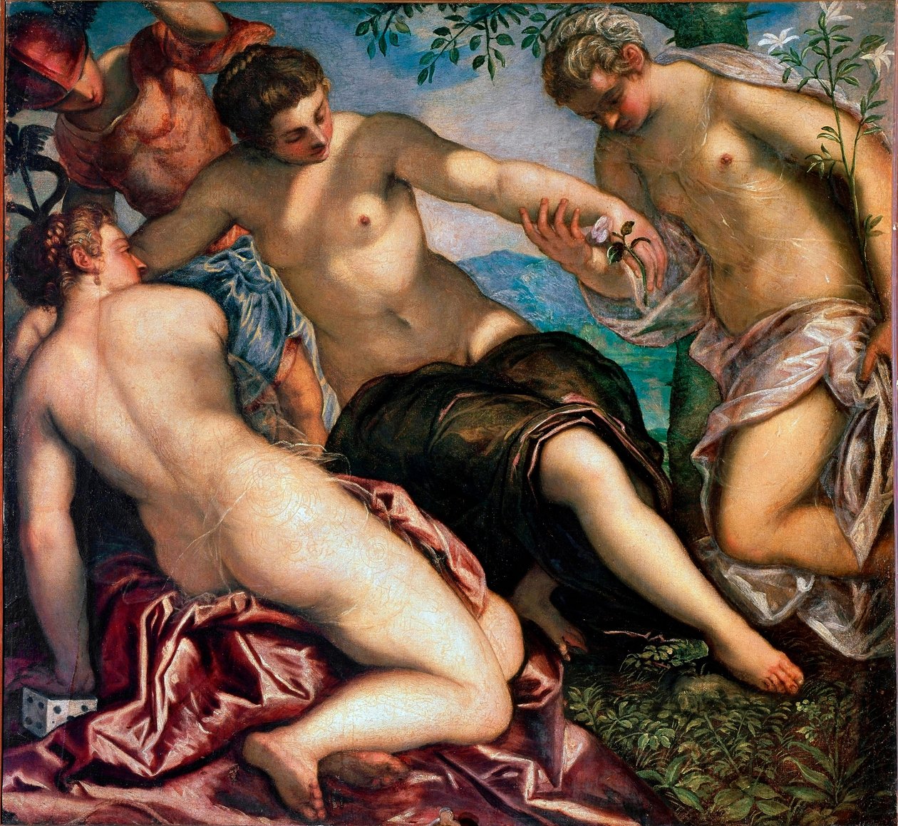 Maalauksia Dogen palatsin antikollegiosta tekijältä Jacopo Robusti Tintoretto