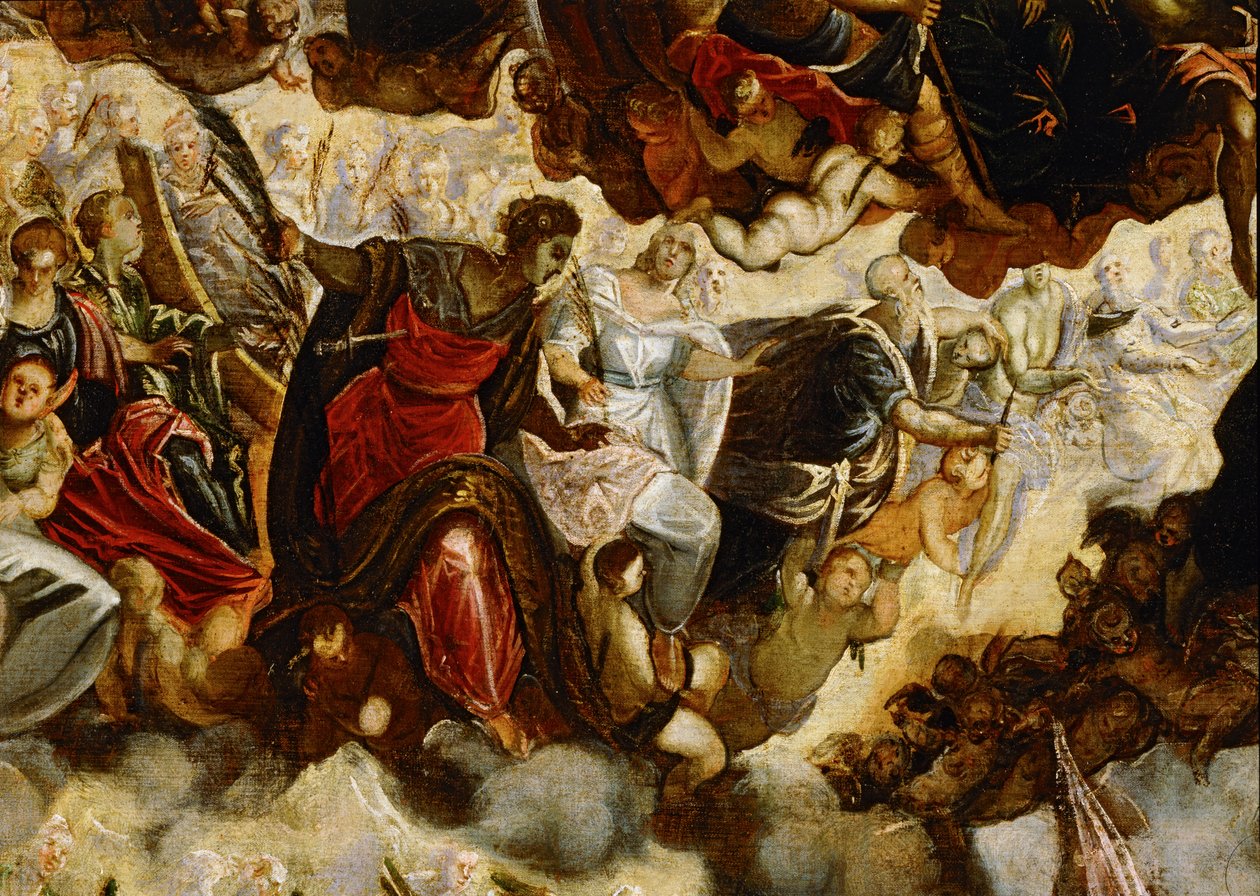 Paradise ... (maalaus kankaalle) tekijältä Jacopo Robusti Tintoretto