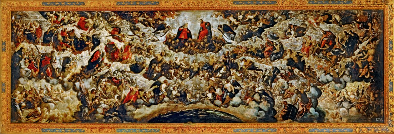 Paradise ... (maalaus kankaalle) tekijältä Jacopo Robusti Tintoretto