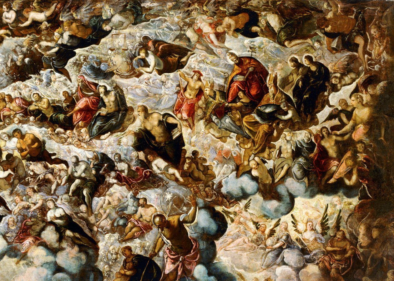 Paradise ... (maalaus kankaalle) tekijältä Jacopo Robusti Tintoretto