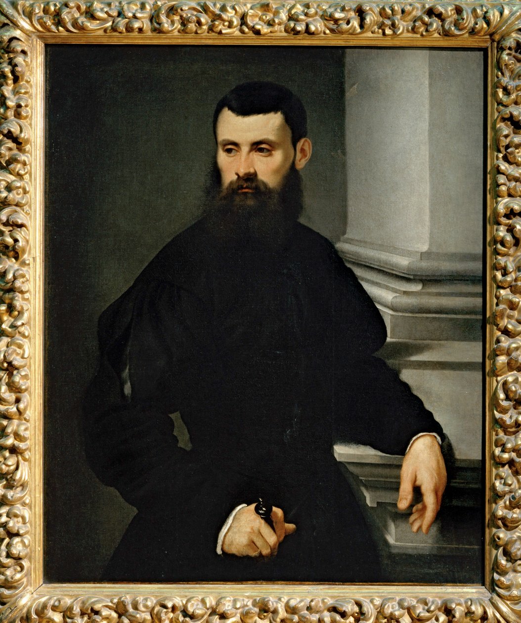 Miehen muotokuva - Miehen muotokuva ... tekijältä Jacopo Robusti Tintoretto