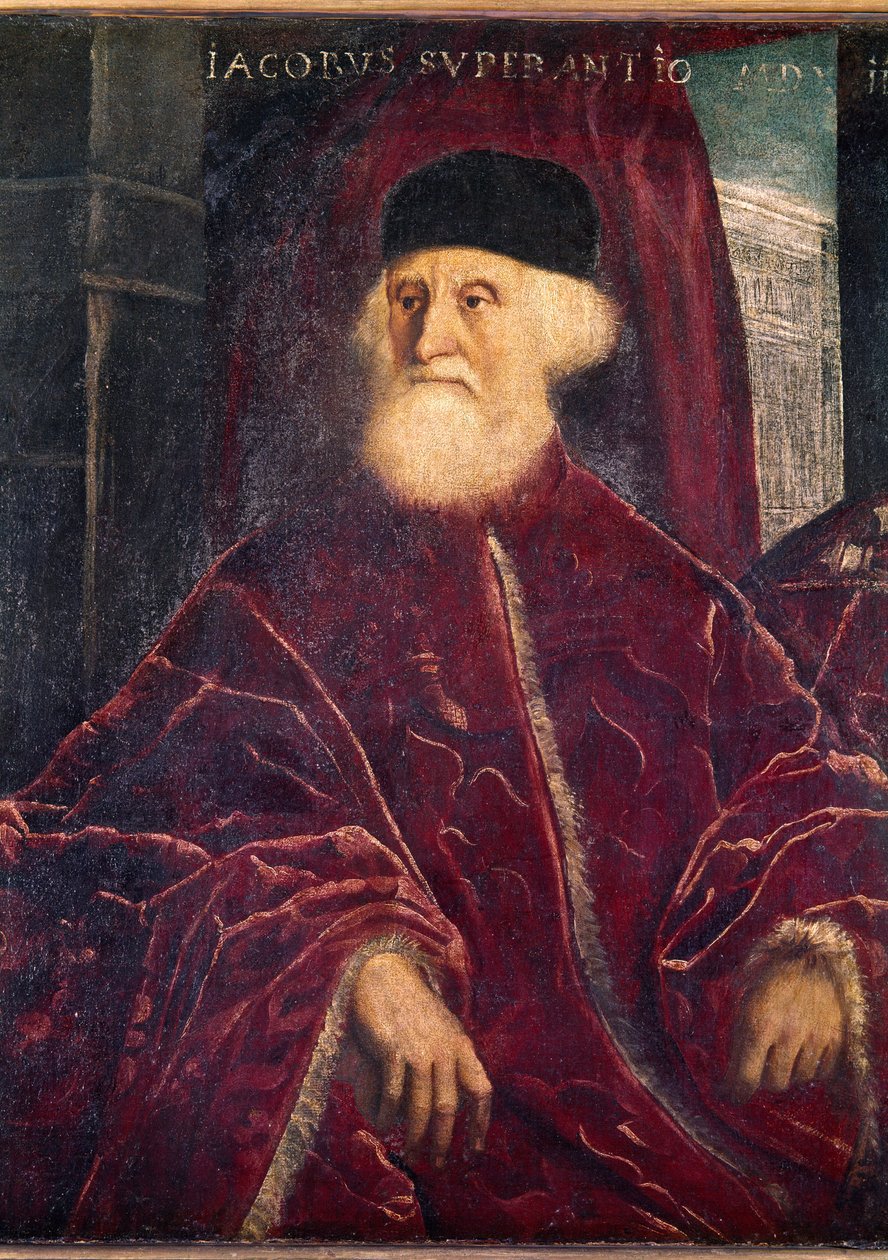 Prokuraattori Jacopo Soranzon muotokuva (maalaus, noin 1550) tekijältä Jacopo Robusti Tintoretto
