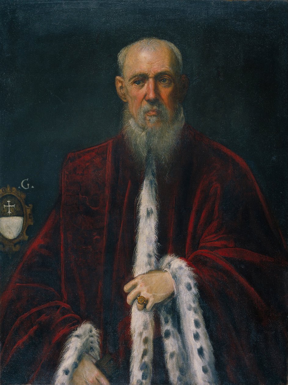 Prokuraattori Alessandro Grittin muotokuva tekijältä Jacopo Robusti Tintoretto