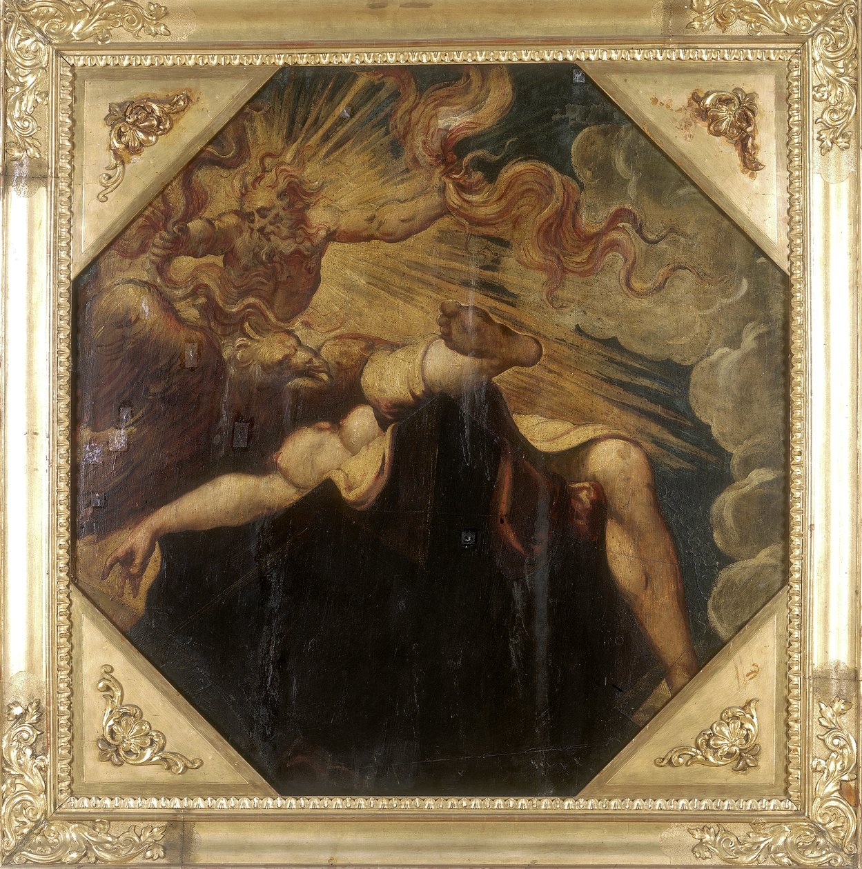 Jupiterin polttama semele, n. 1541 (katso myös 2384621) tekijältä Jacopo Robusti Tintoretto