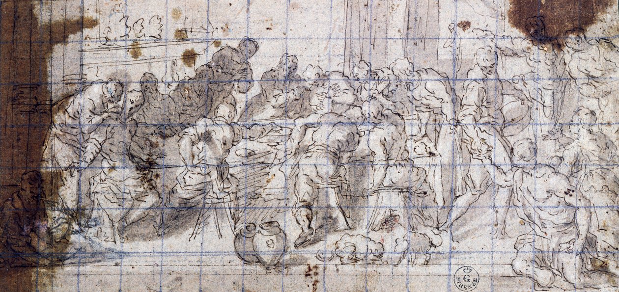 Opiskelu avioliittoa varten Canassa tekijältä Jacopo Robusti Tintoretto