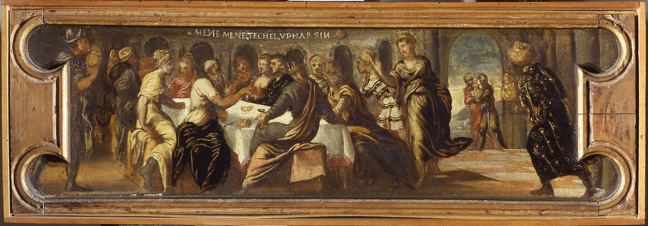 Belsassarin juhla. tekijältä Jacopo Robusti Tintoretto