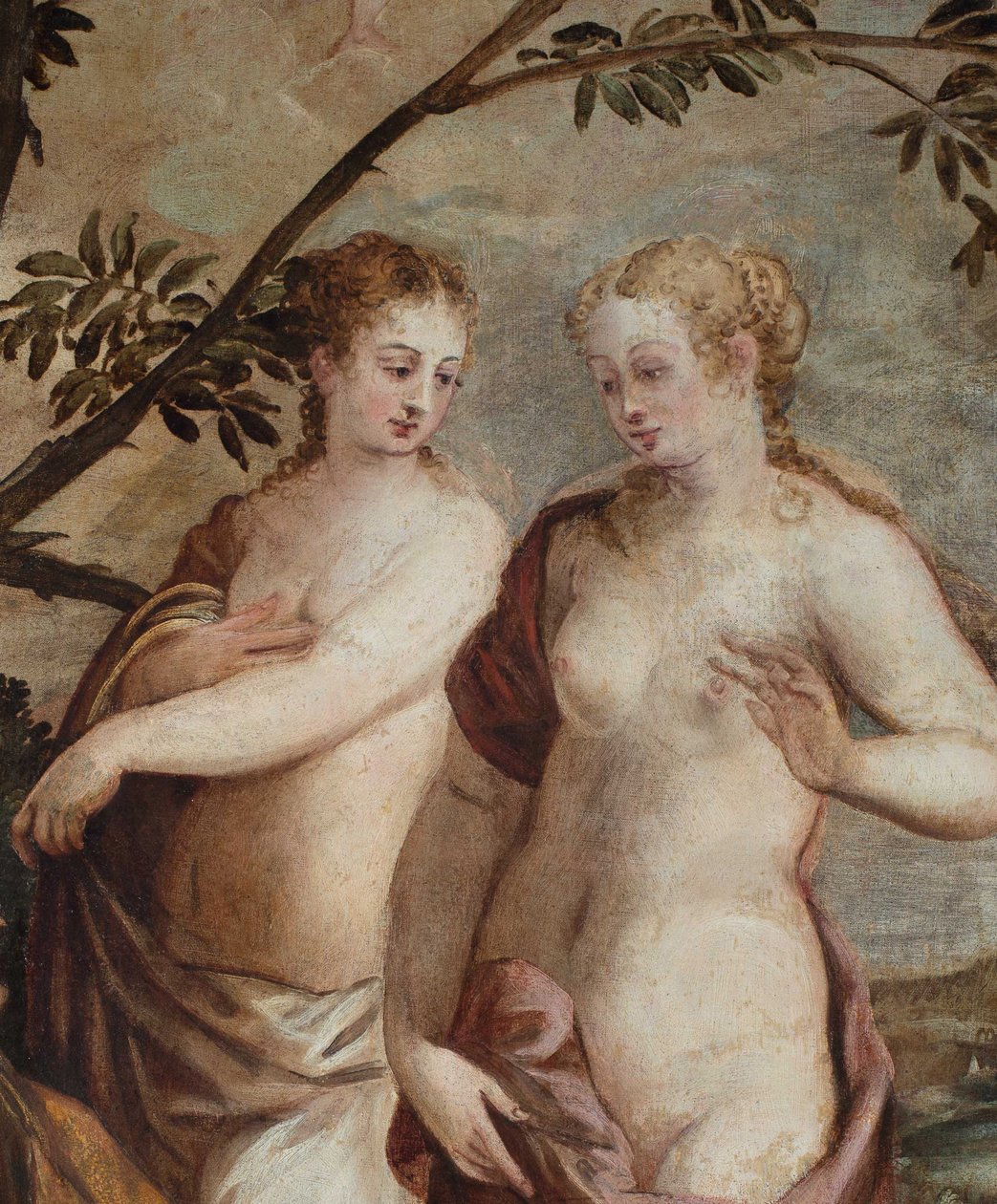 Pariisin yksityiskohdan tuomio. tekijältä Jacopo Robusti Tintoretto