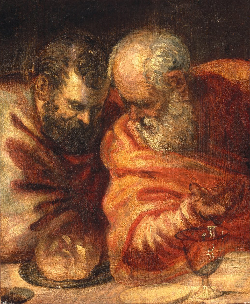 Kaksi profeettaa tekijältä Jacopo Robusti Tintoretto