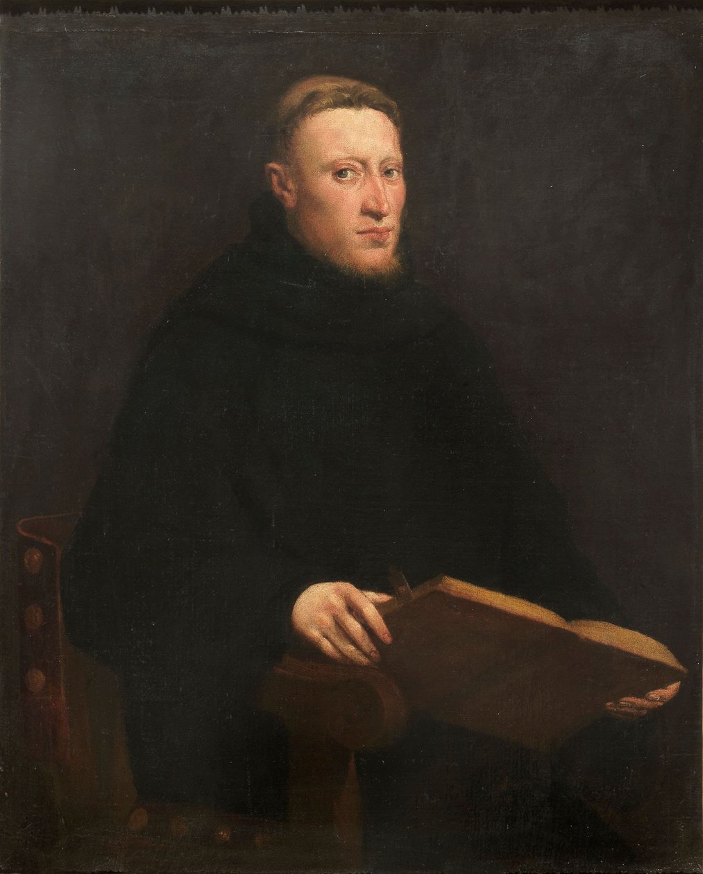 Italian kieli: Onofrio Panvinion muotokuva Onofrio Panvinion muotokuva tekijältä Jacopo Tintoretto