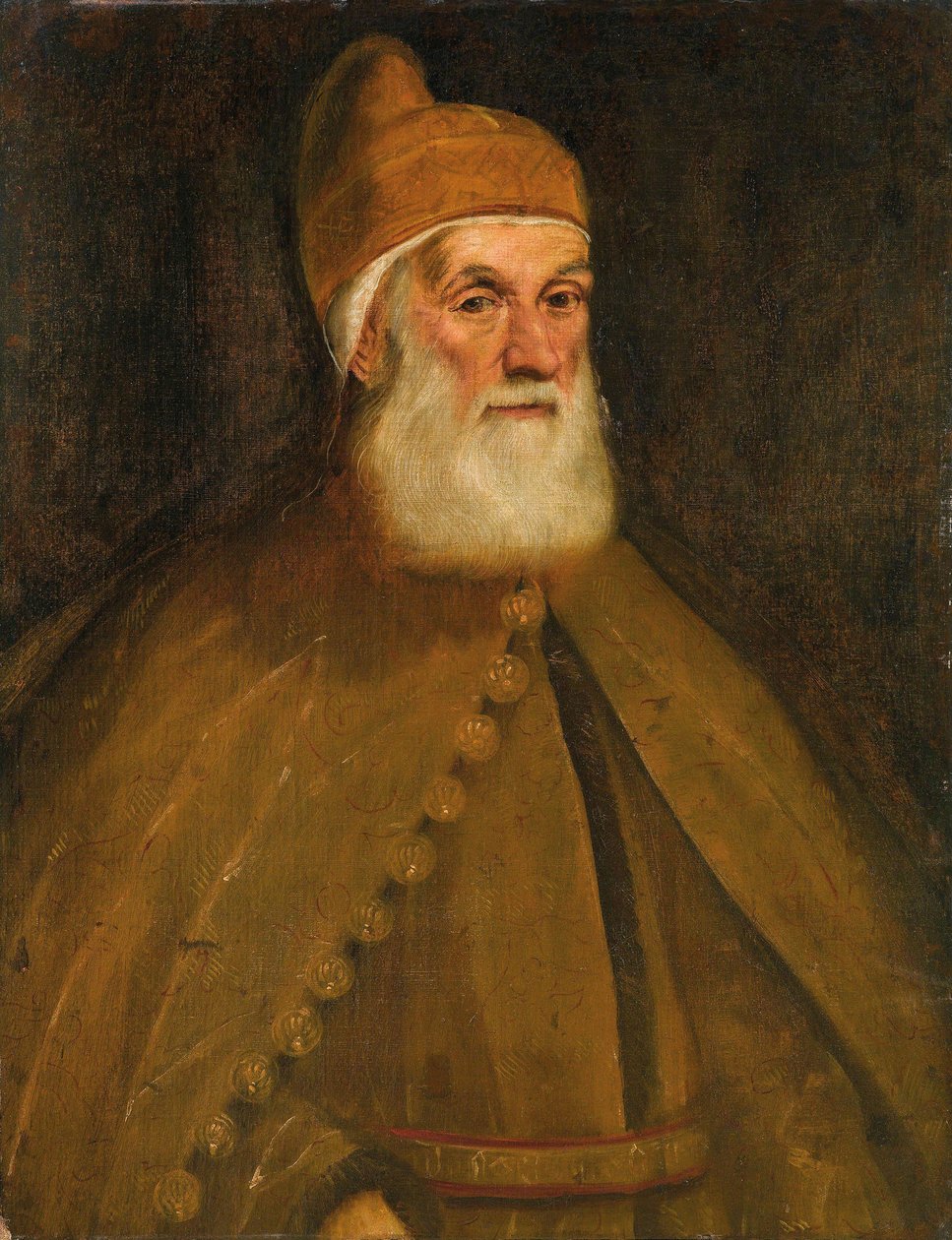 Doge Girolamo Priulin muotokuva, 1550. tekijältä Jacopo Tintoretto