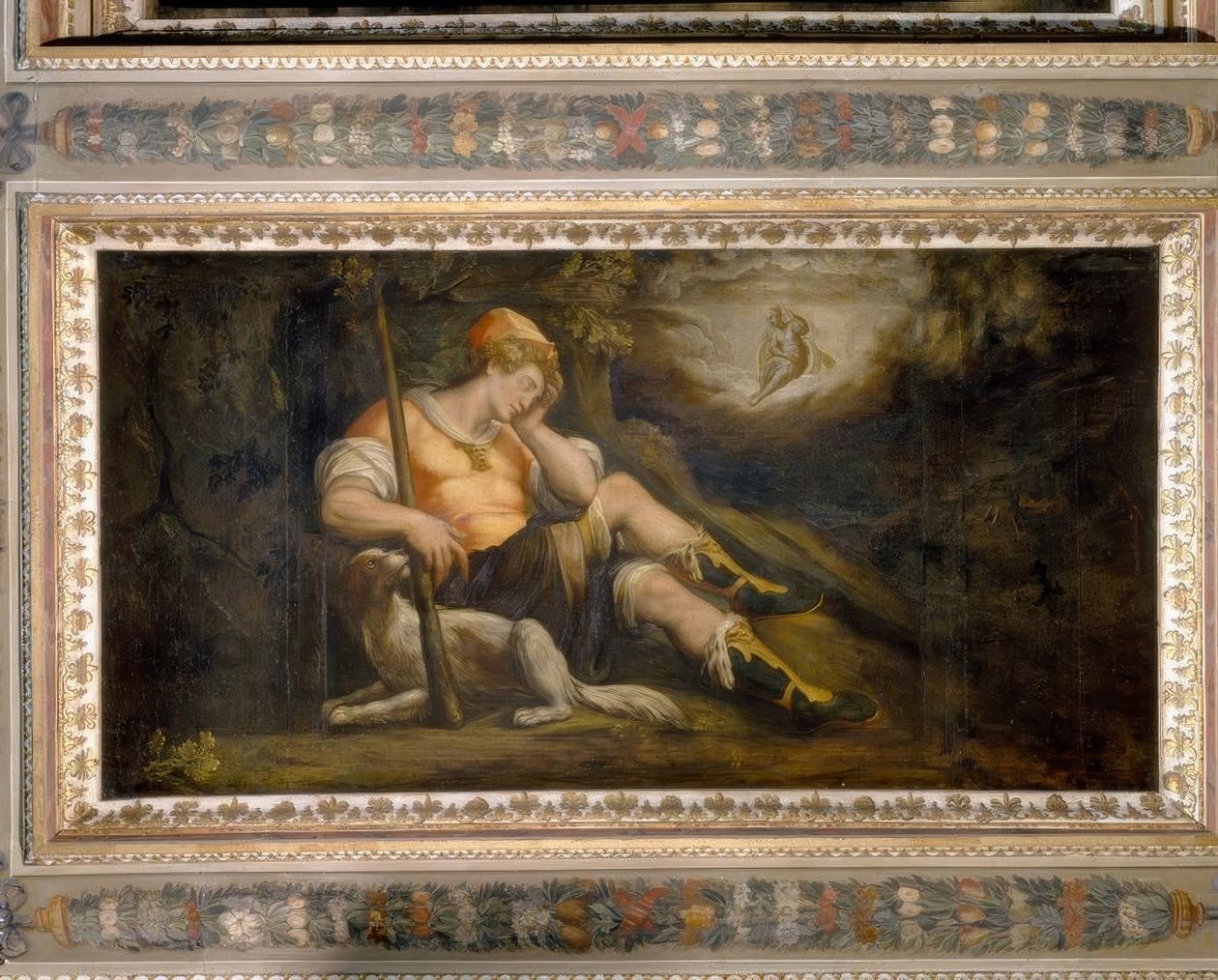 Diana ja Endymion tekijältä Jacopo Zucchi