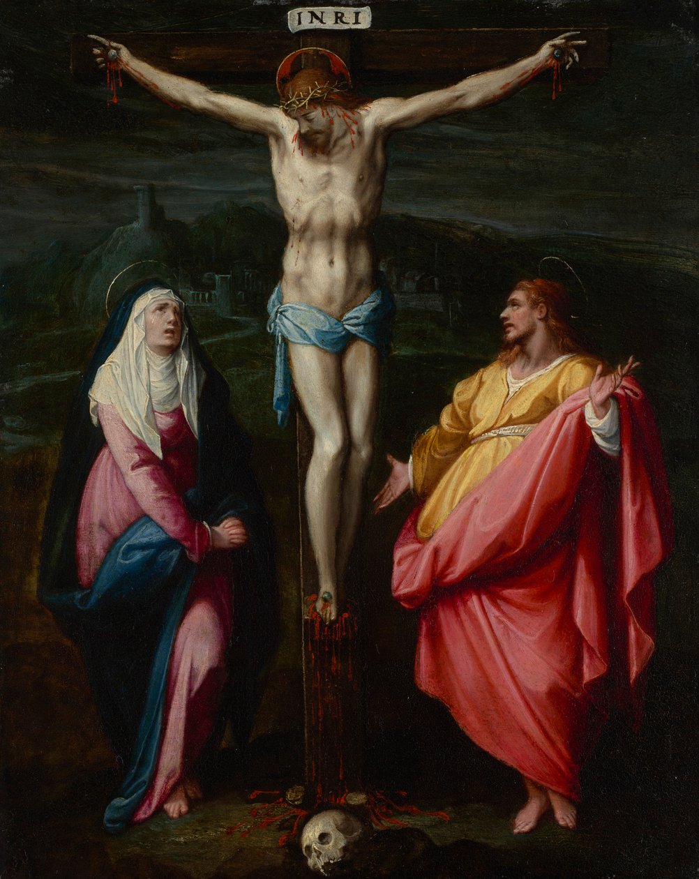 Ristiinnaulitseminen tekijältä Jacopo Zucchi