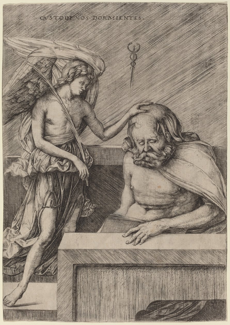 Suojelusenkeli, n. 1509 tekijältä Jacopo de Barbari