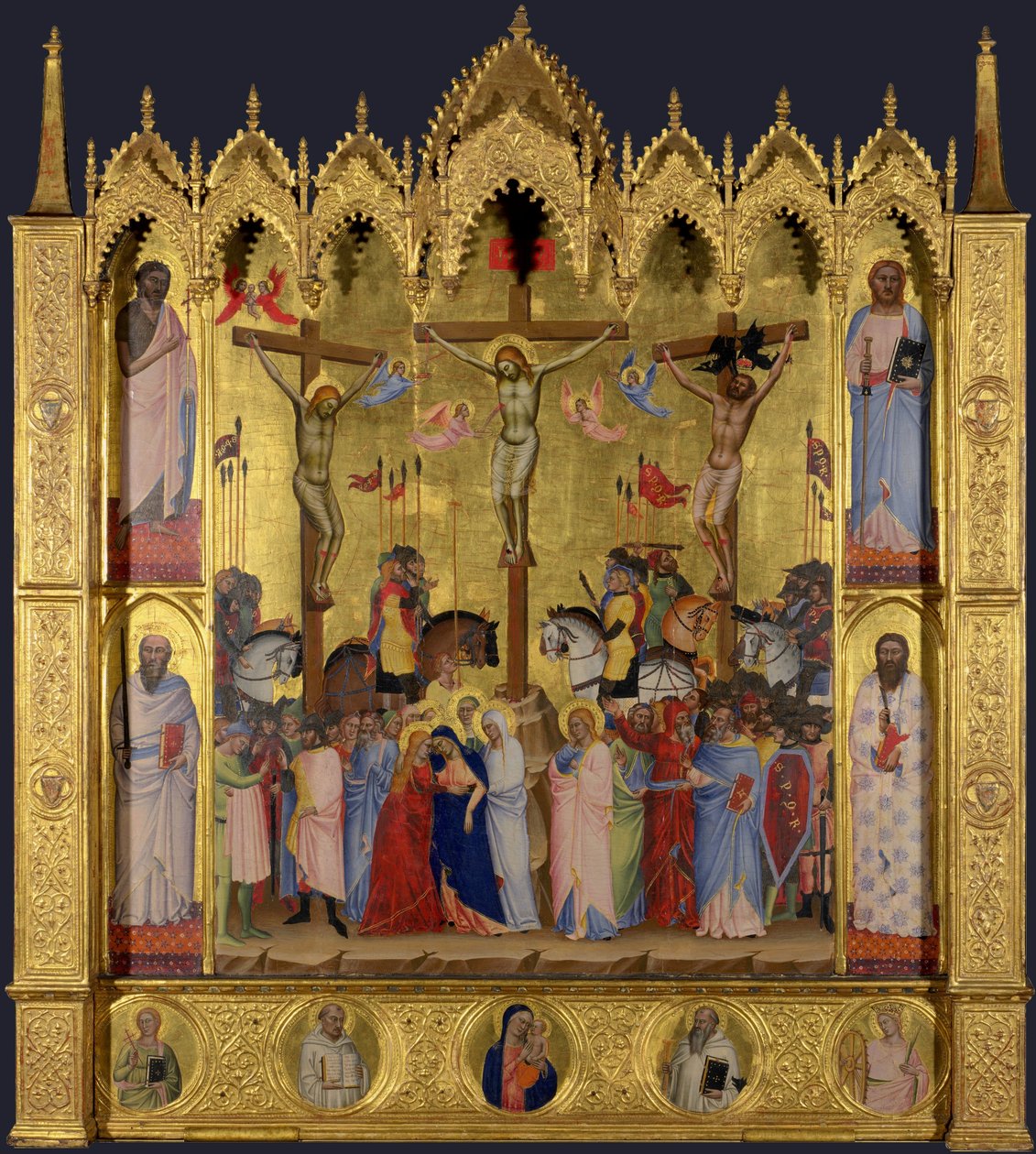 Ristiinnaulitseminen tekijältä Jacopo di Cione