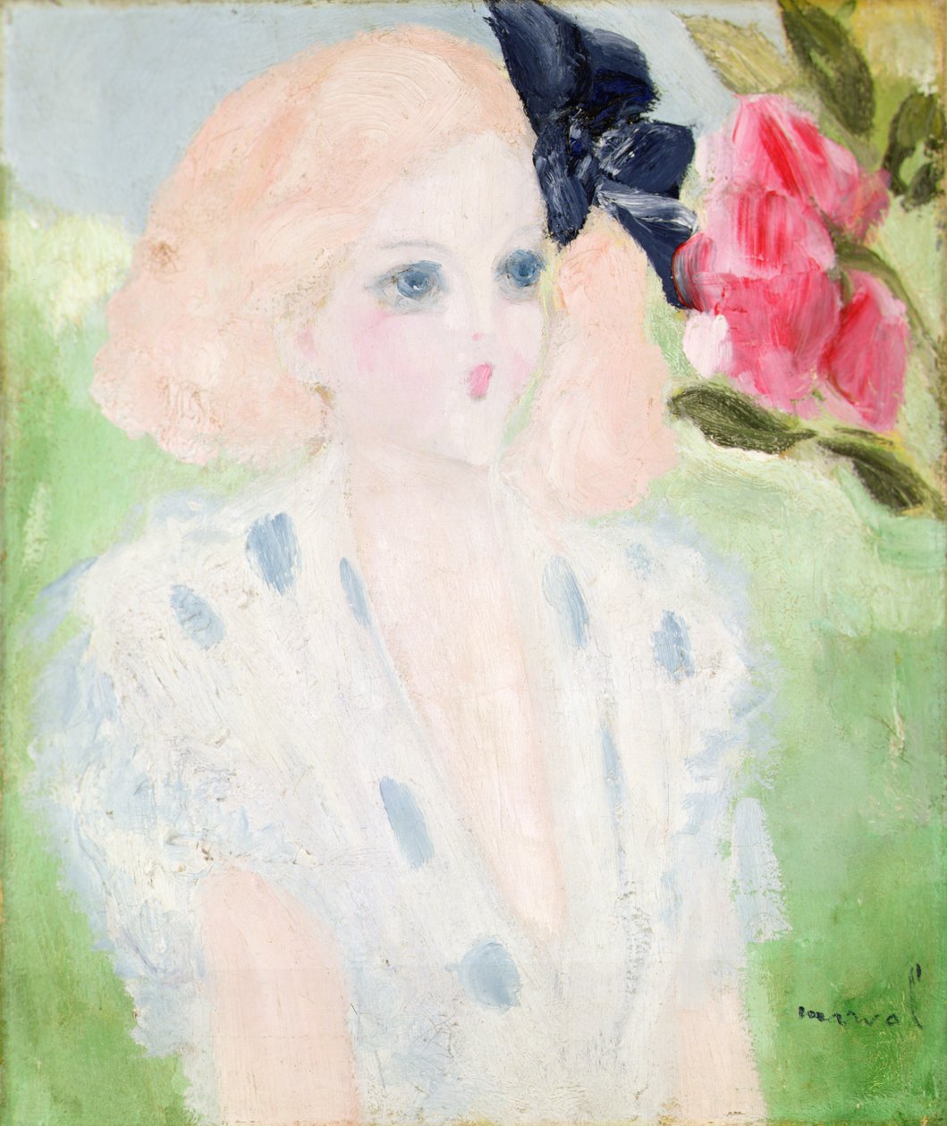 Cendrillonin muotokuva, n. 1929 (öljy kankaalle) tekijältä Jacqueline Marval