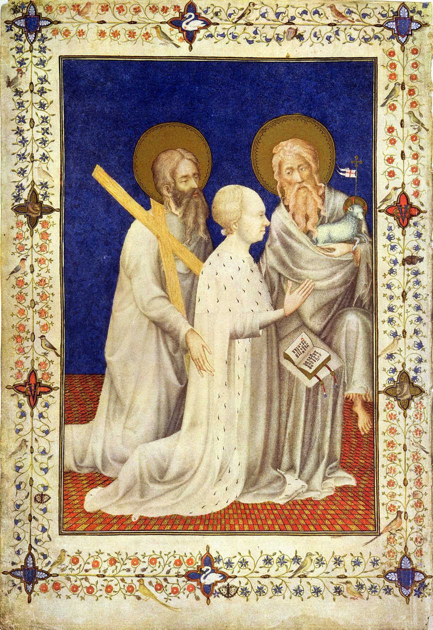 MS 11060-11061 John, Duc de Berry polvillaan St. Andrew