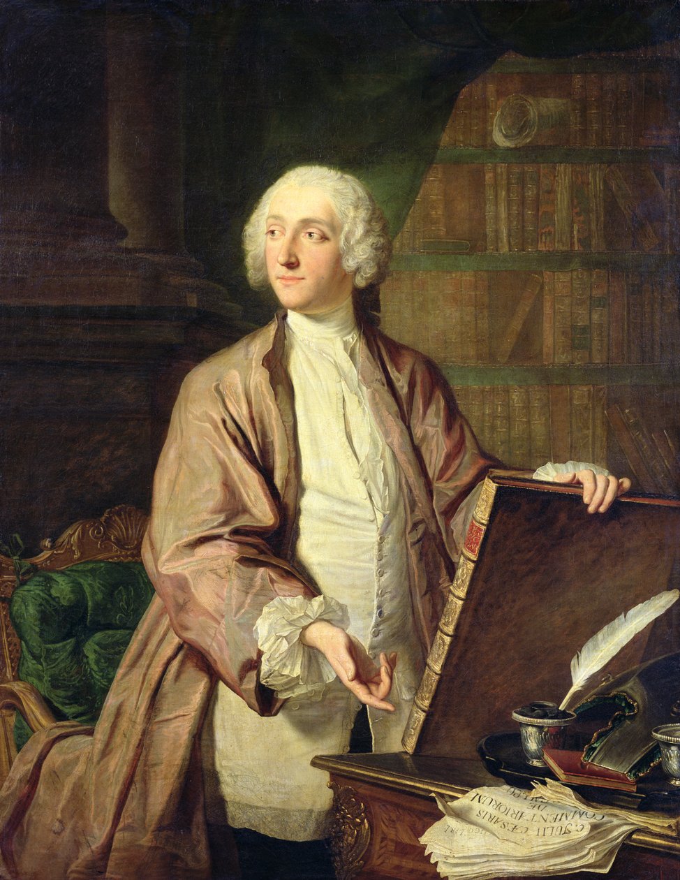 Victor Riquetti (1715-89), Mirabeaun markiisi, 1743. tekijältä Jacques Andre Joseph Camelot Aved