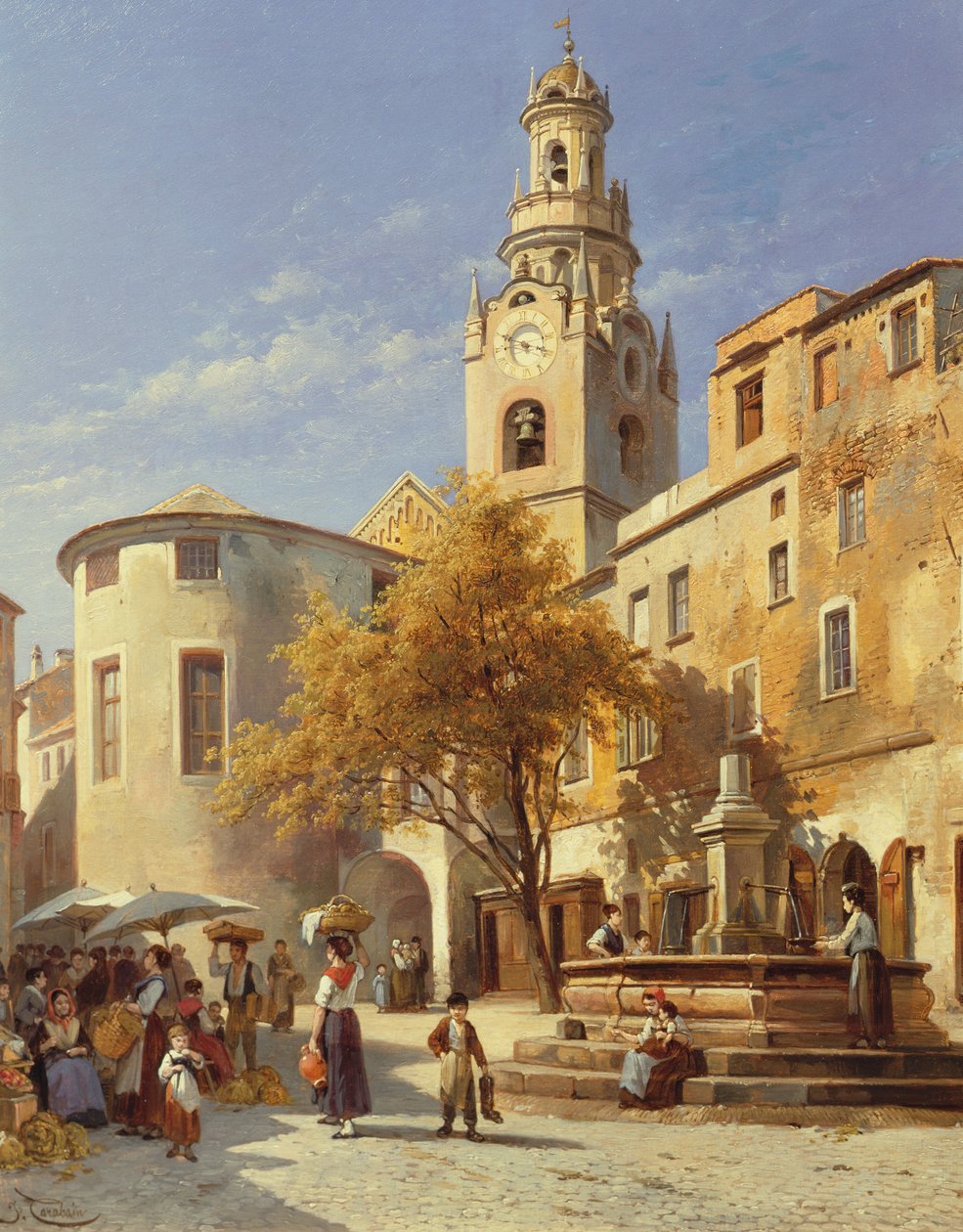 Continental Street Scene tekijältä Jacques Carabain