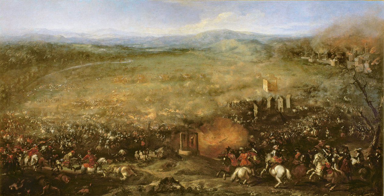 Lutzenin taistelu vuonna 1632 tekijältä Jacques Courtois