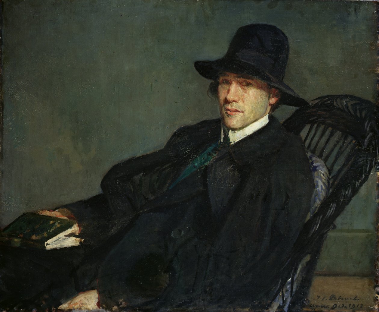 Andre Giden (1869-1951) muotokuva 1912 tekijältä Jacques Emile Blanche