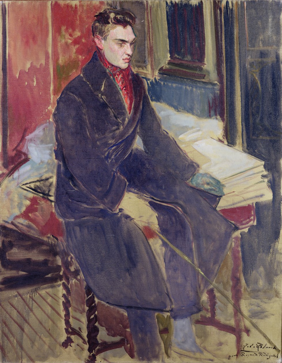 Raymond Radiguetin muotokuva (1903-23) tekijältä Jacques Emile Blanche