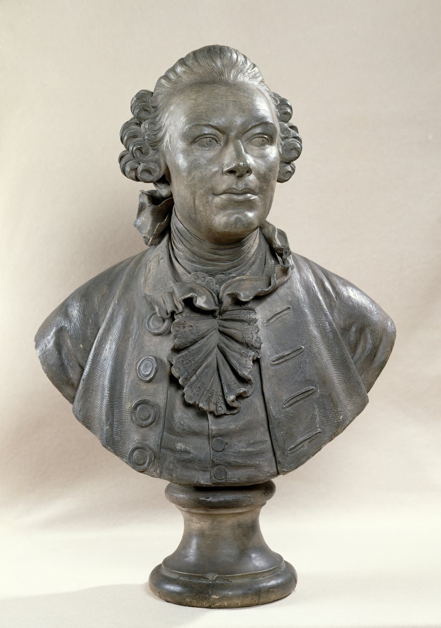 Johan Georg Willen (1715-1808) rintakuva tekijältä Jacques Francois Joseph Saly
