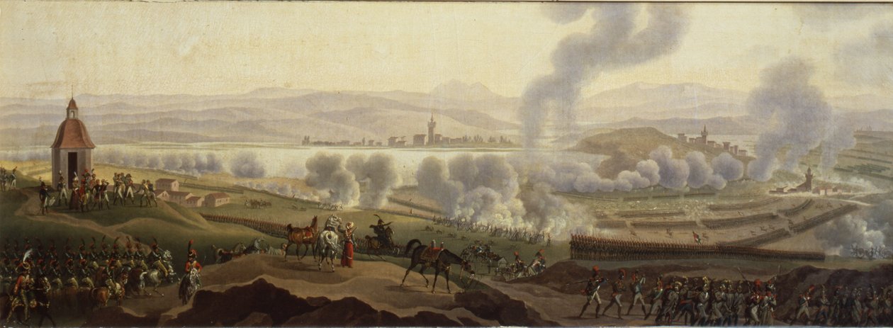 Napoleon I Wagramissa vuonna 1809 tekijältä Jacques Francois Joseph Swebach