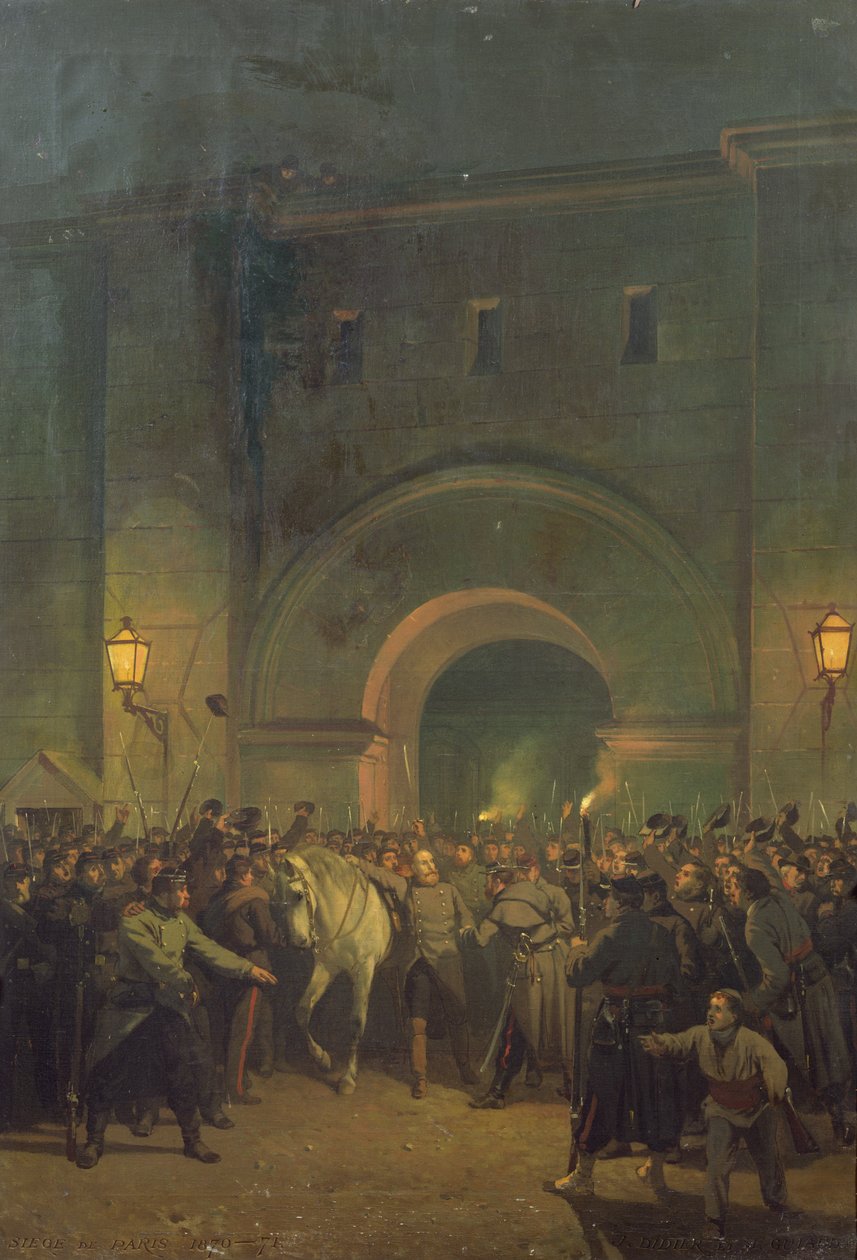 Poliittisten vankien vapauttaminen Mazasin vankilasta, 21. tammikuuta 1871 tekijältä Jacques Guiaud
