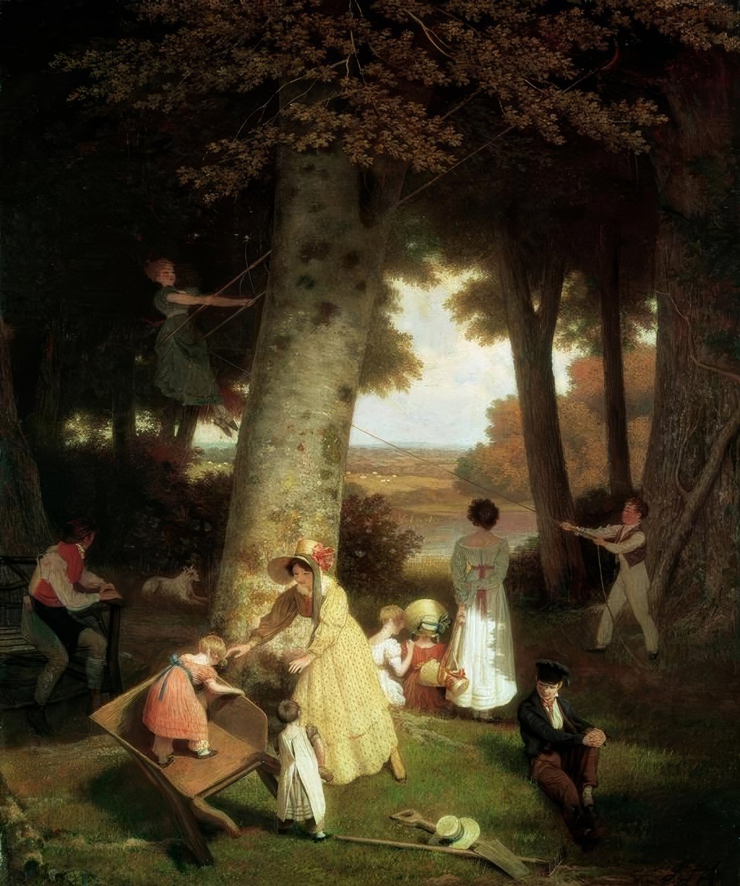 La Place de Jeux tekijältä Jacques-Laurent Agasse