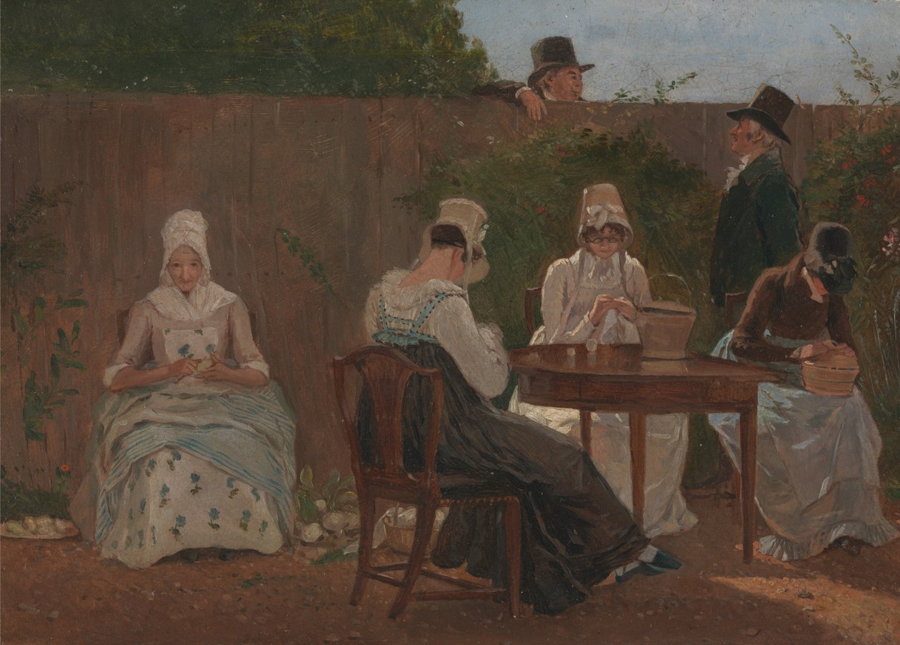 Chalon -perhe Lontoossa tekijältä Jacques Laurent Agasse