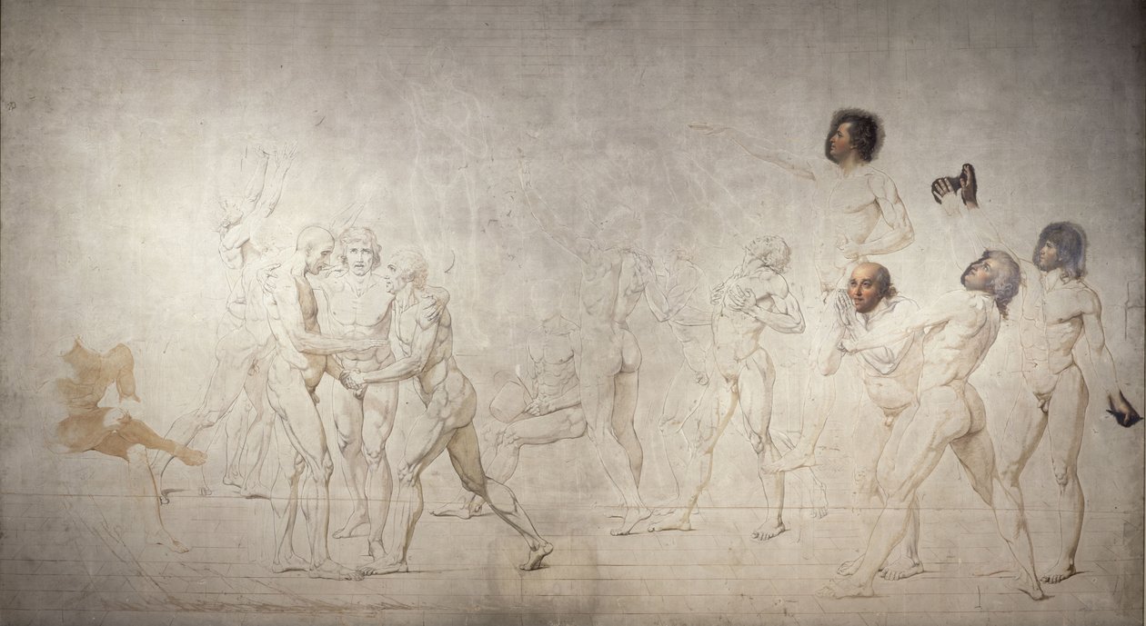 Tenniskentän vala tekijältä Jacques Louis David