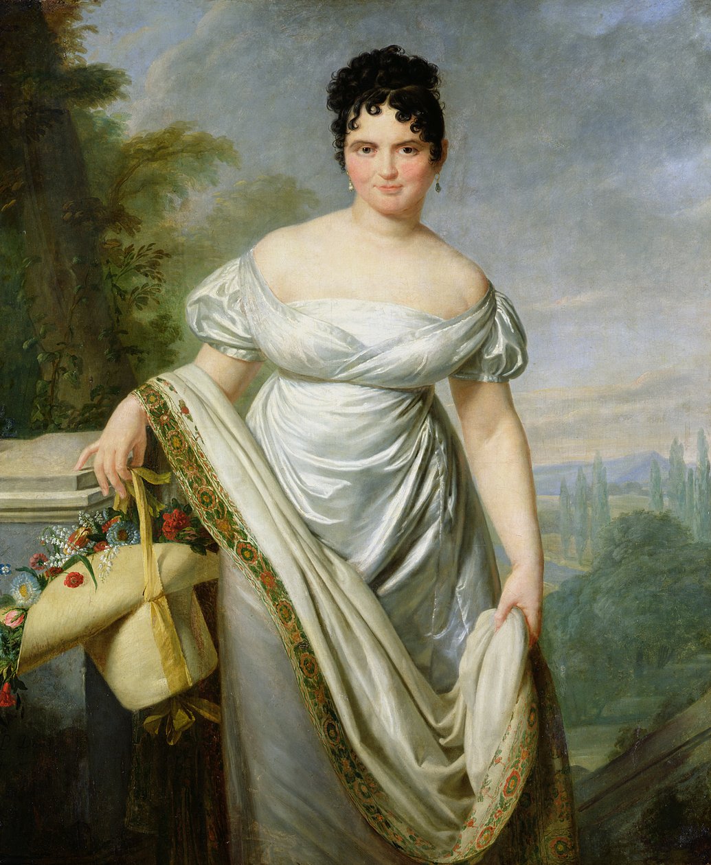 Madame Tallien (1773-1835) tekijältä Jacques Louis David