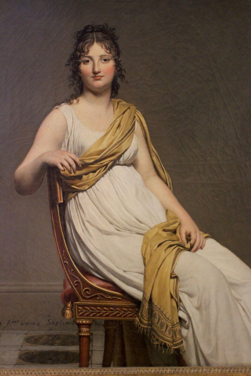 Madame de Verninac tekijältä Jacques Louis David