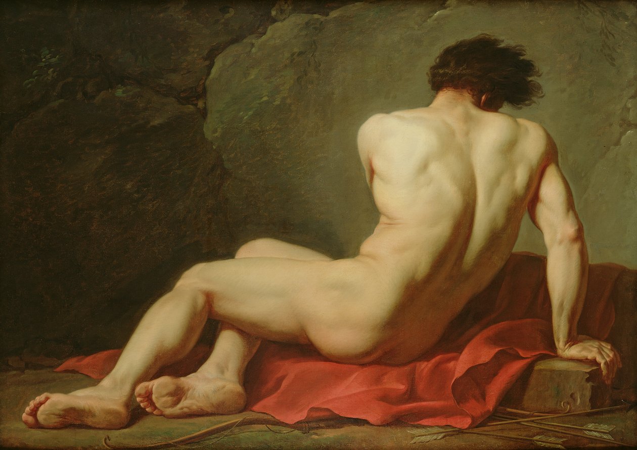 Patrocles tekijältä Jacques Louis David