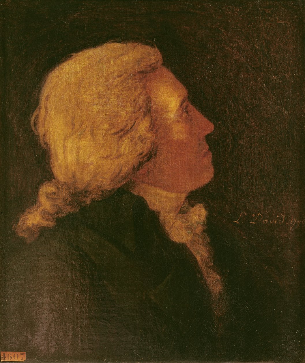 Bernard Barere de Vieuzacin (1755-1841) muotokuva 1790 tekijältä Jacques Louis David