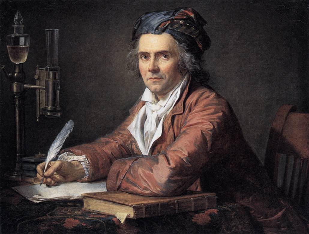 Tohtori Alphonse Leroyn muotokuva tekijältä Jacques Louis David