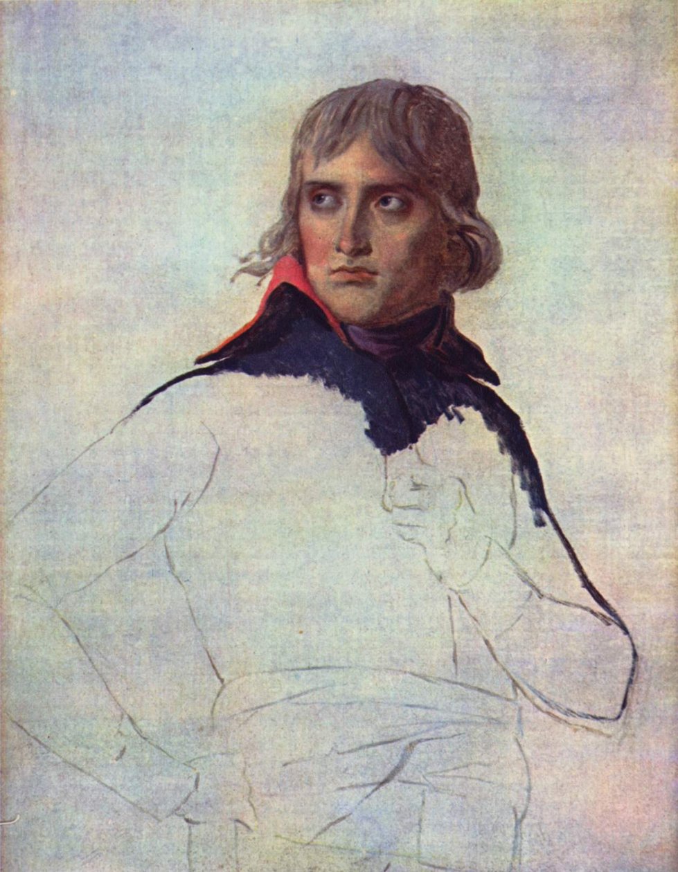 Kenraali Napoleon Bonaparten muotokuva tekijältä Jacques Louis David