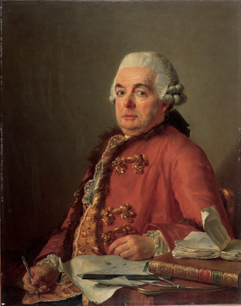Jacques-François Desmaisonsin muotokuva tekijältä Jacques Louis David