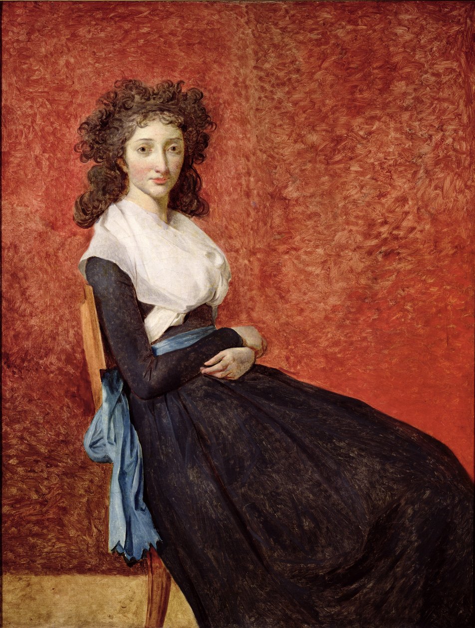 Madame Charles-Louis Trudainen (1769-1802) muotokuva n. 1791-92 tekijältä Jacques Louis David
