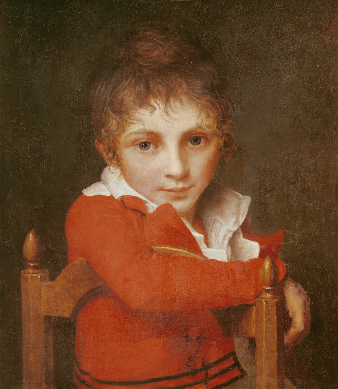 Nuoren pojan muotokuva tekijältä Jacques Louis David