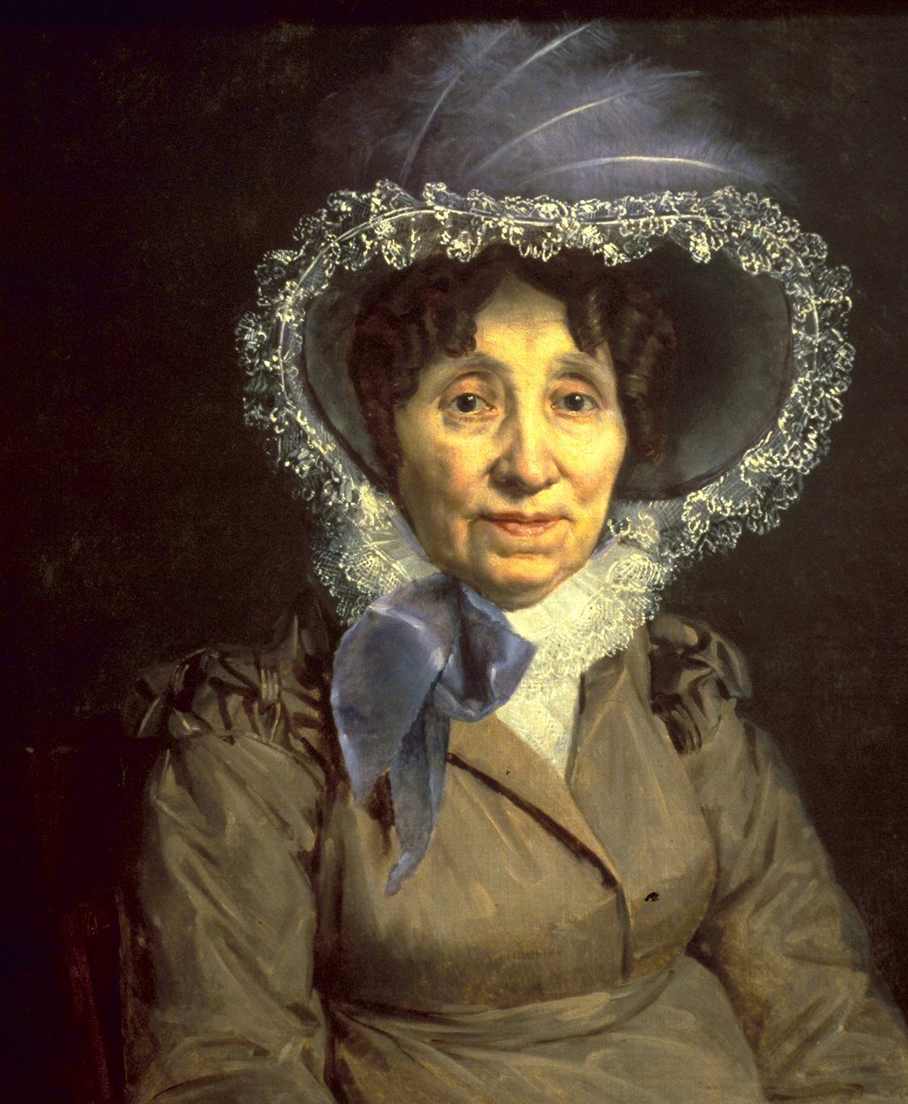 Muotokuva vanhasta naisesta tekijältä Jacques Louis David