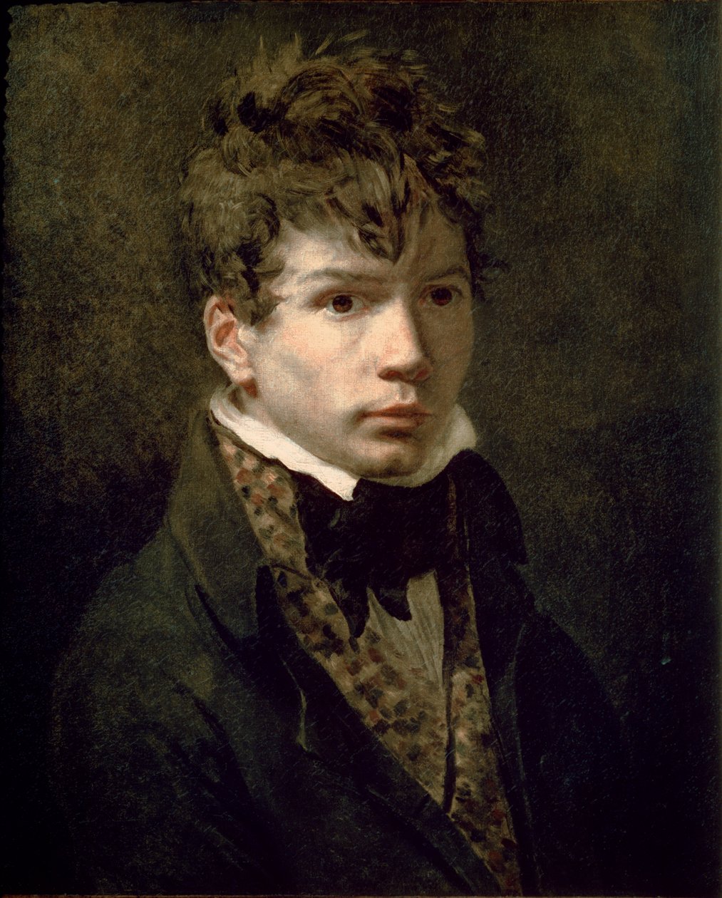 Nuoren Ingresin (1780-1867) muotokuva 1790-luku tekijältä Jacques Louis David