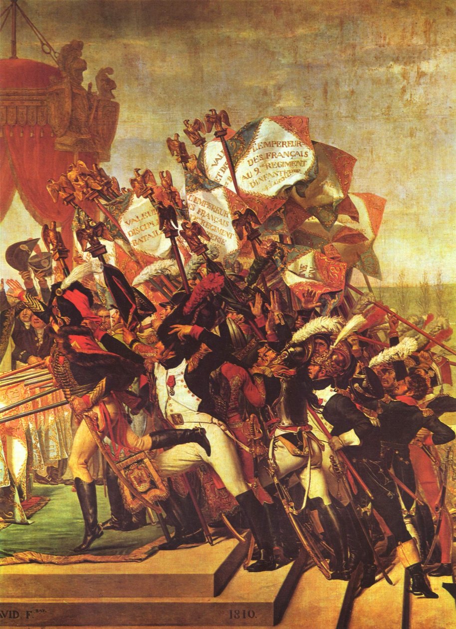 Armeijan vala keisarille tekijältä Jacques Louis David
